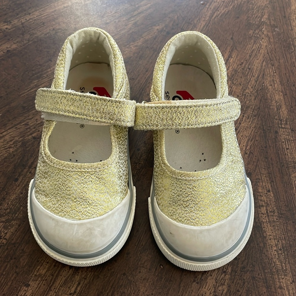 Gently worn See Kai Run Mary Jane Sneakers